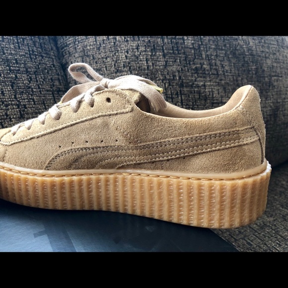 Fenty Puma Creepers By Rihanna Oatmeal Size 8 - Picture 6 of 8
